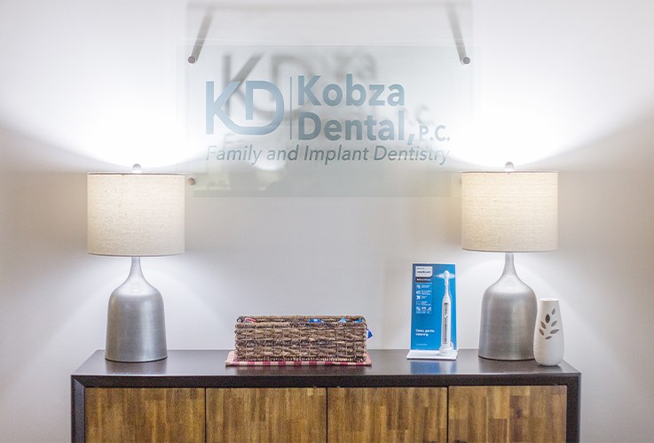 Kobza Dental Reception Area